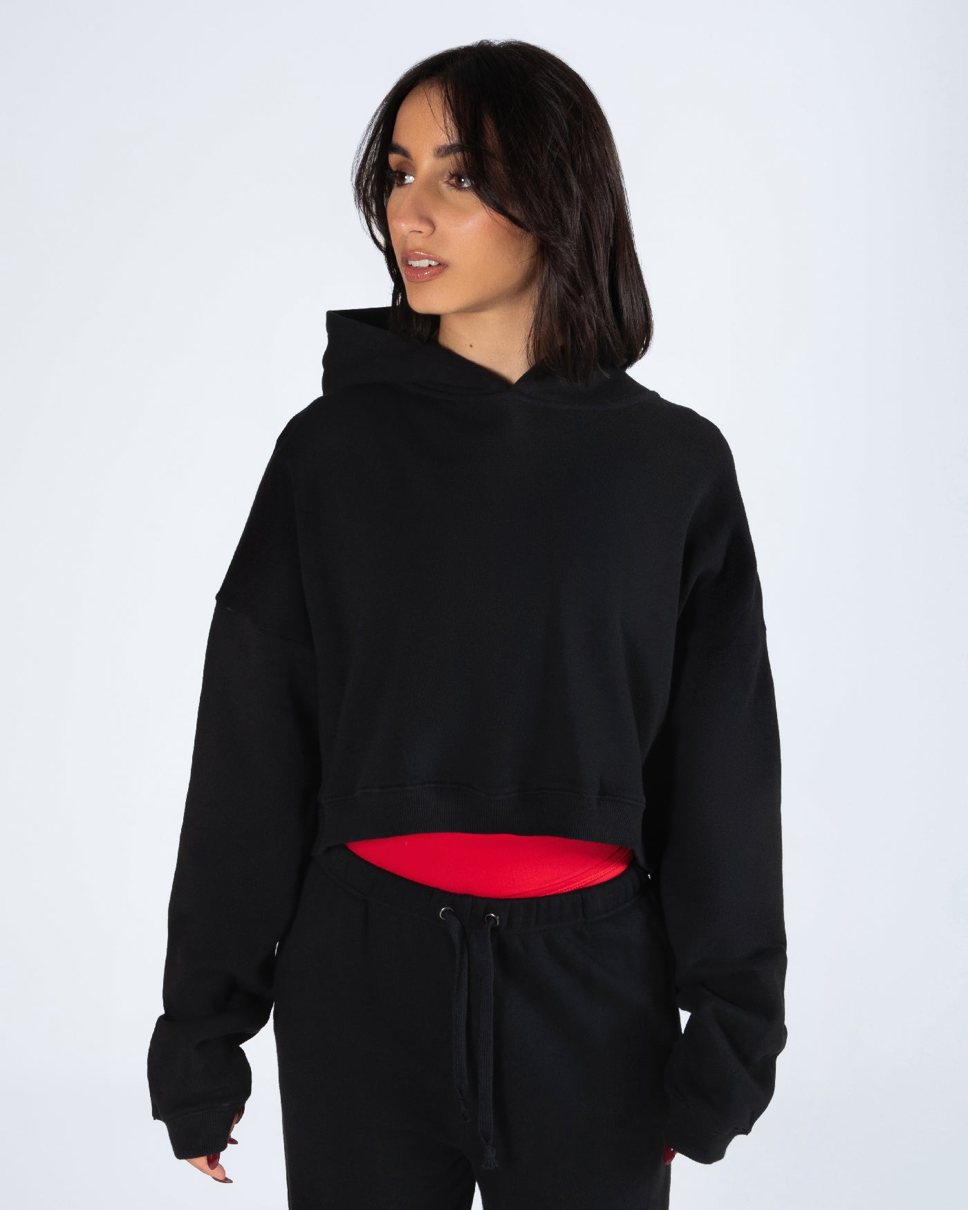 Avery Cropped Hoodie
