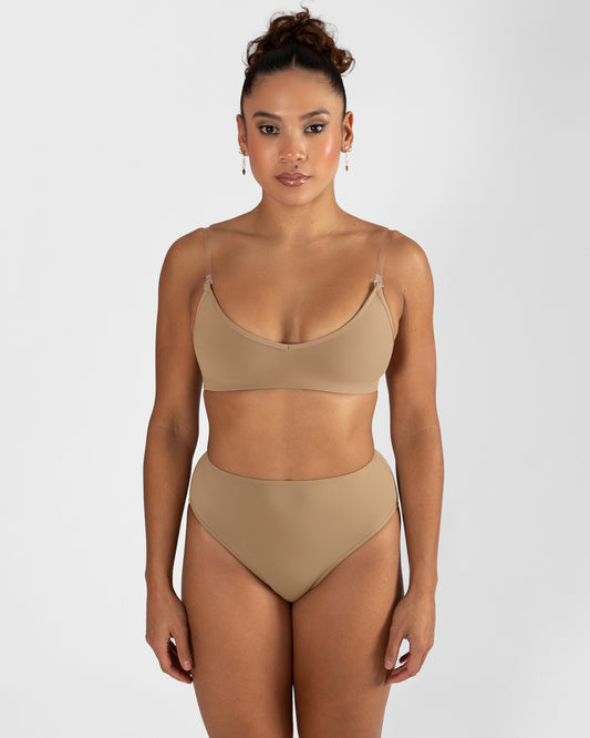 Clear Back Bra