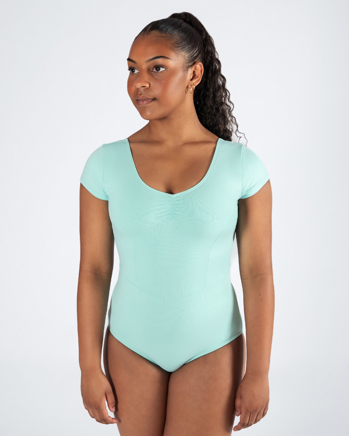 Veronica Cap Sleeve Leotard