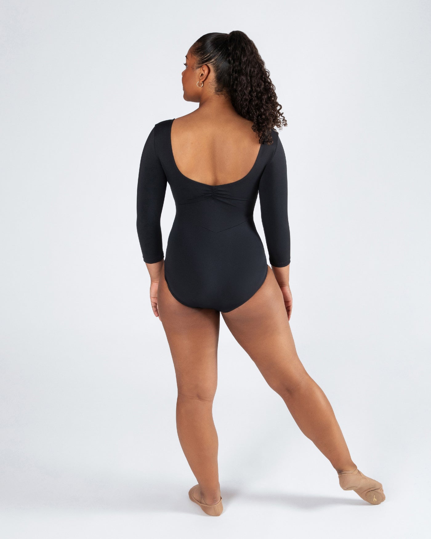 Veronica 3/4 Sleeve Leotard