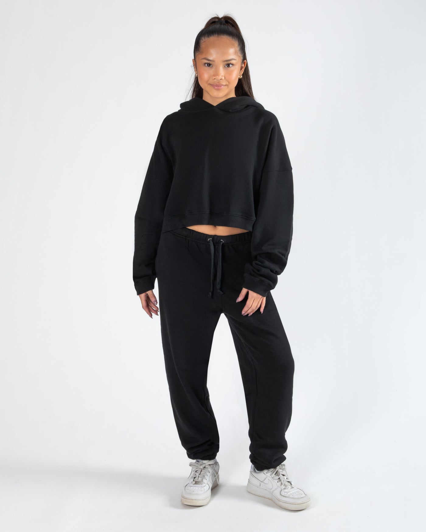 Avery Cropped Hoodie