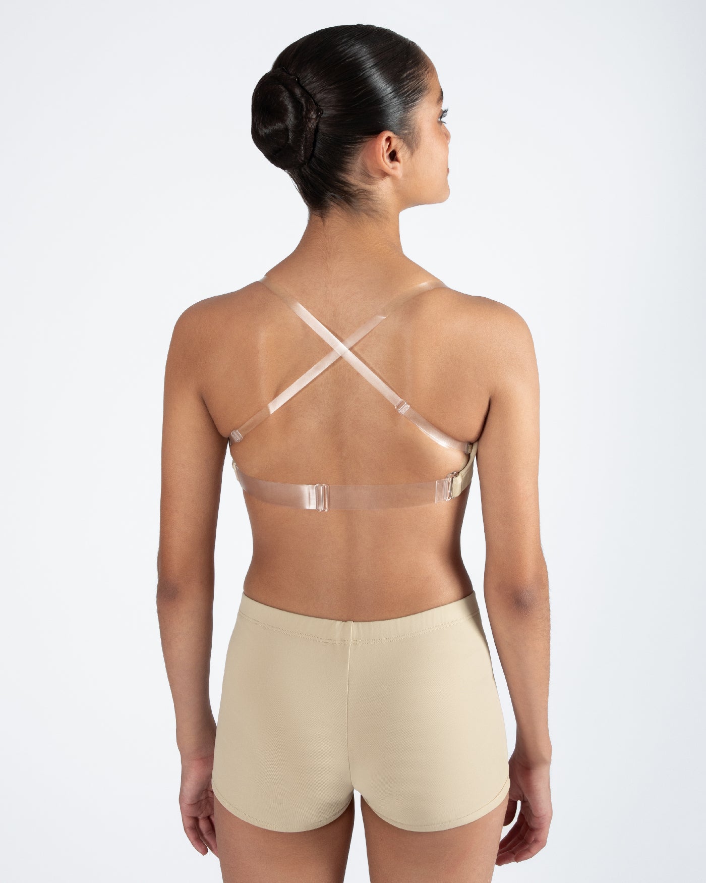 Clear Back Bra with Cups