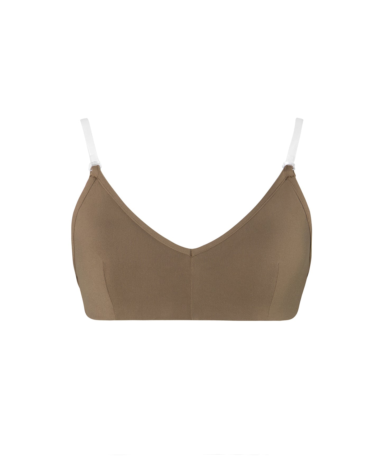 Clear Back Bra with Cups