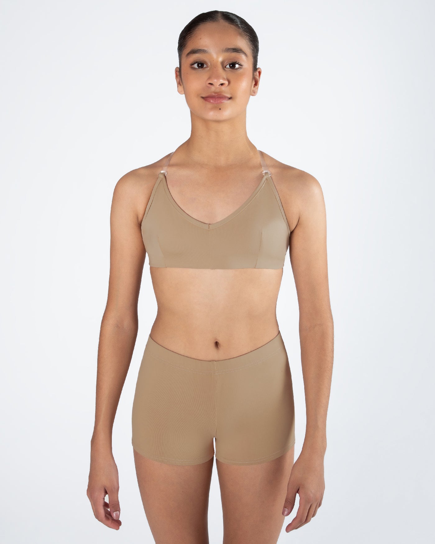 Clear Back Bra with Cups
