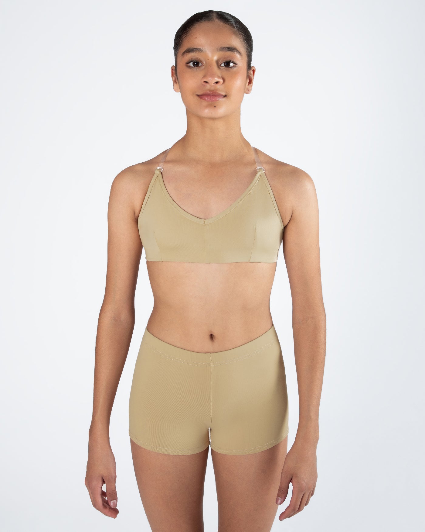 Clear Back Bra with Cups