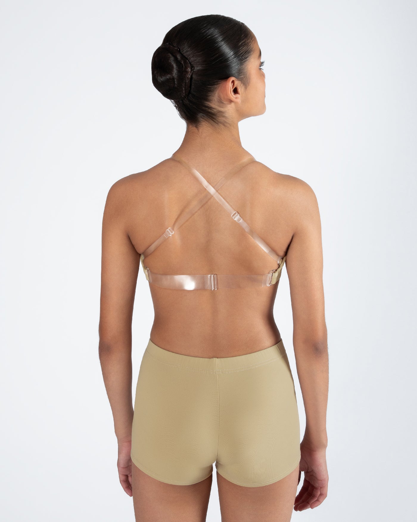 Clear Back Bra with Cups