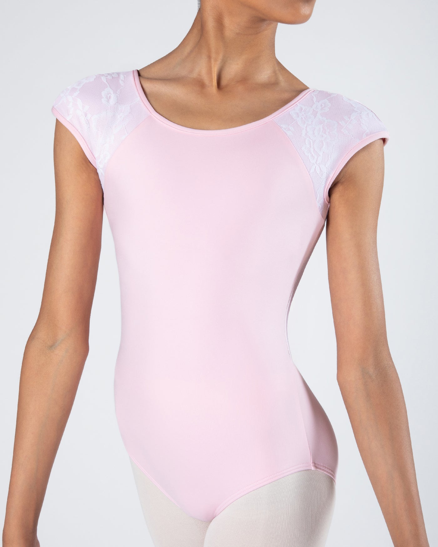 Mila Cross-Back Lace Leotard