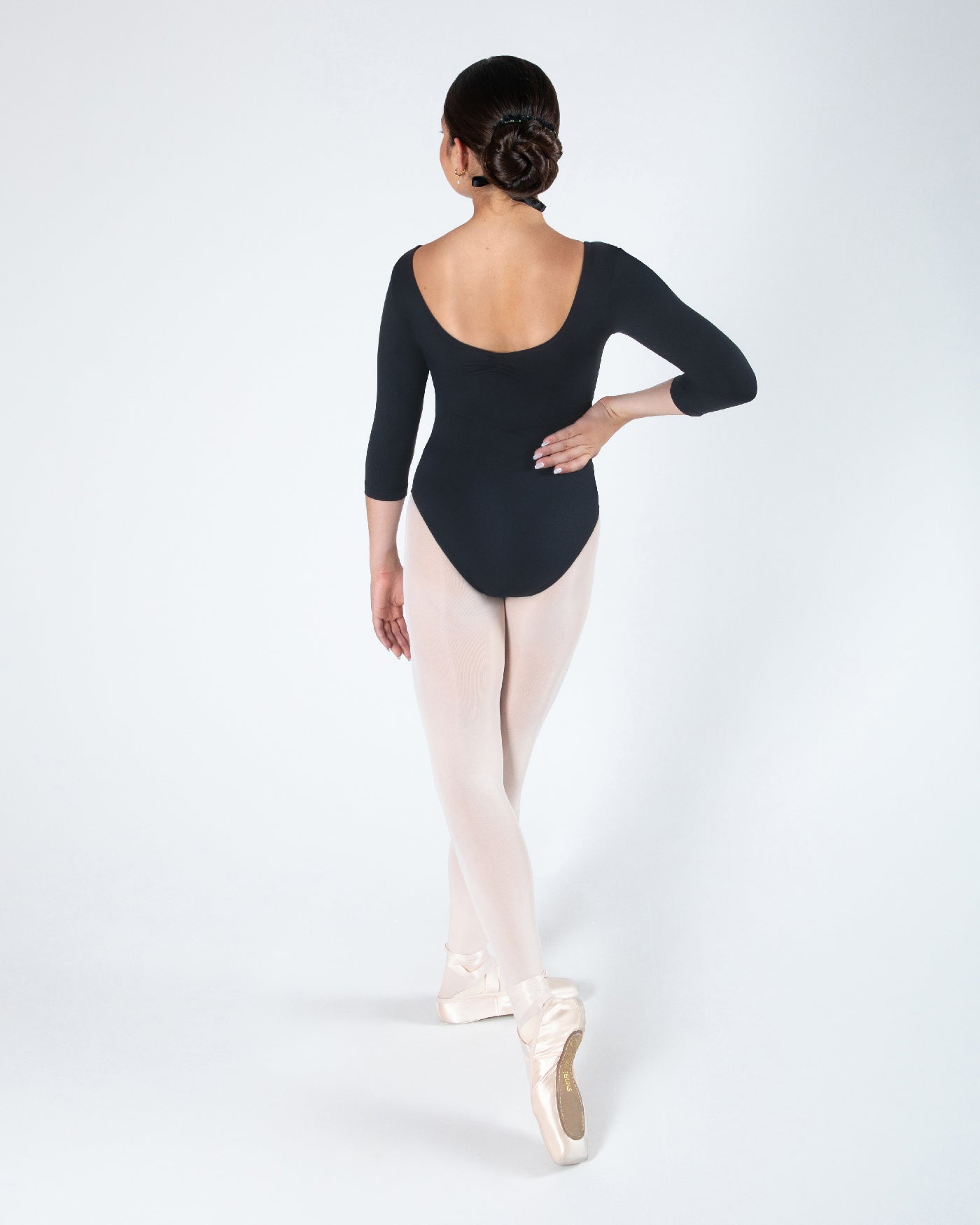 Veronica 3/4 Sleeve Leotard