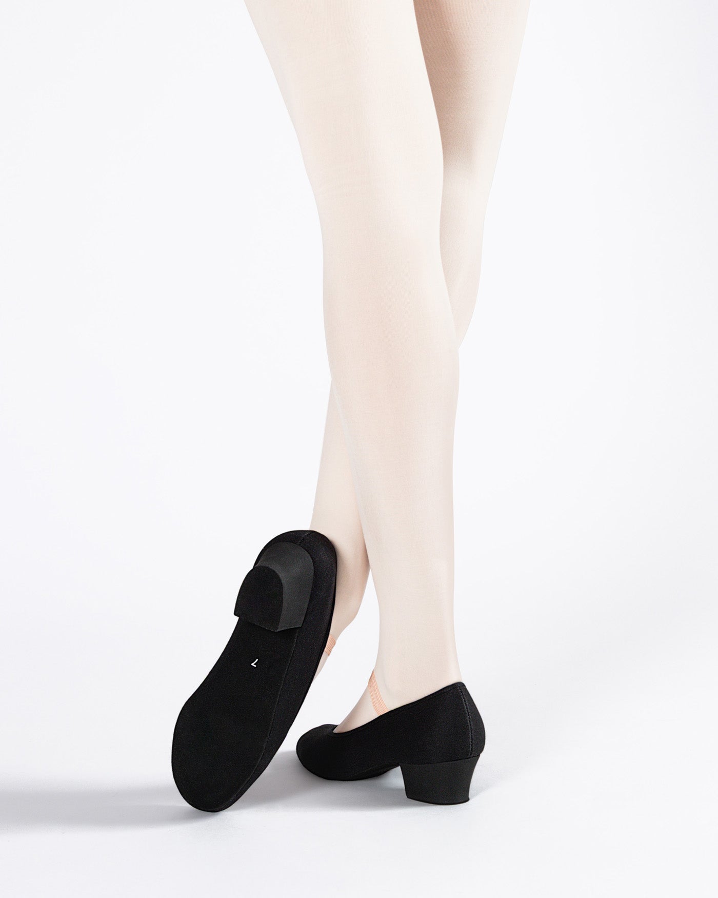 Canvas Character Shoe - Cuban Heel