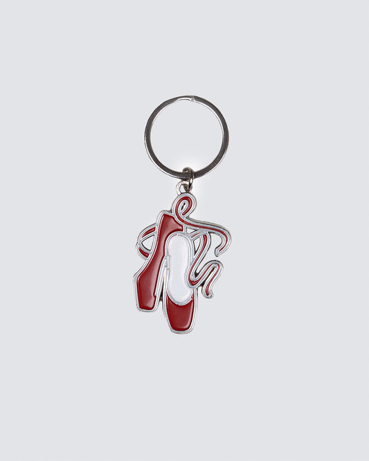 Pointe Shoe Key Ring