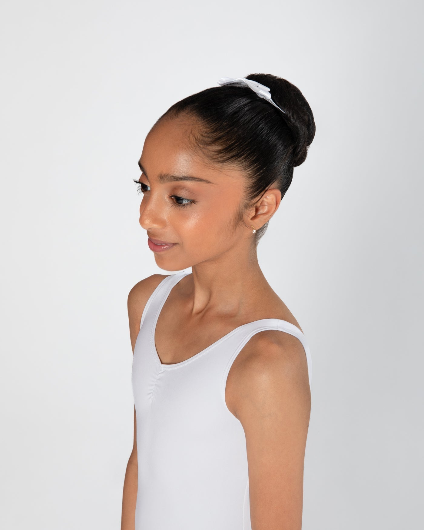 Satin Hair Bow with Tails