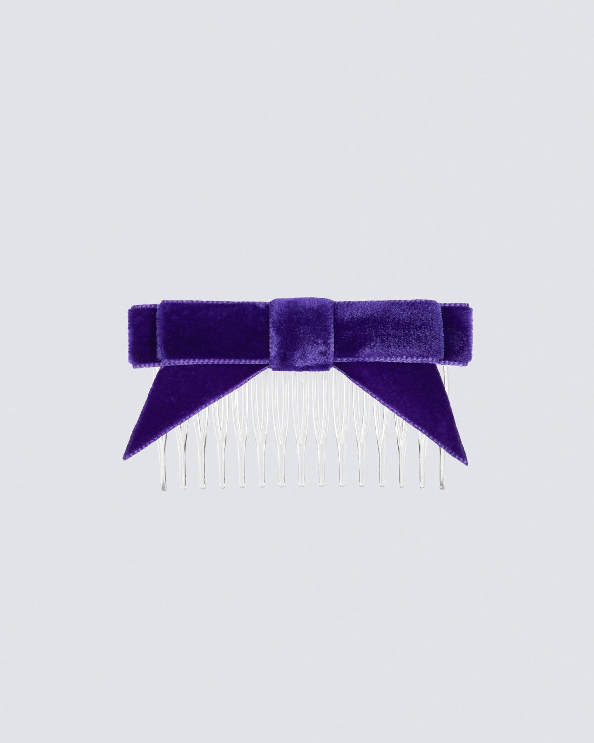 Velvet Hair Bow with Tails