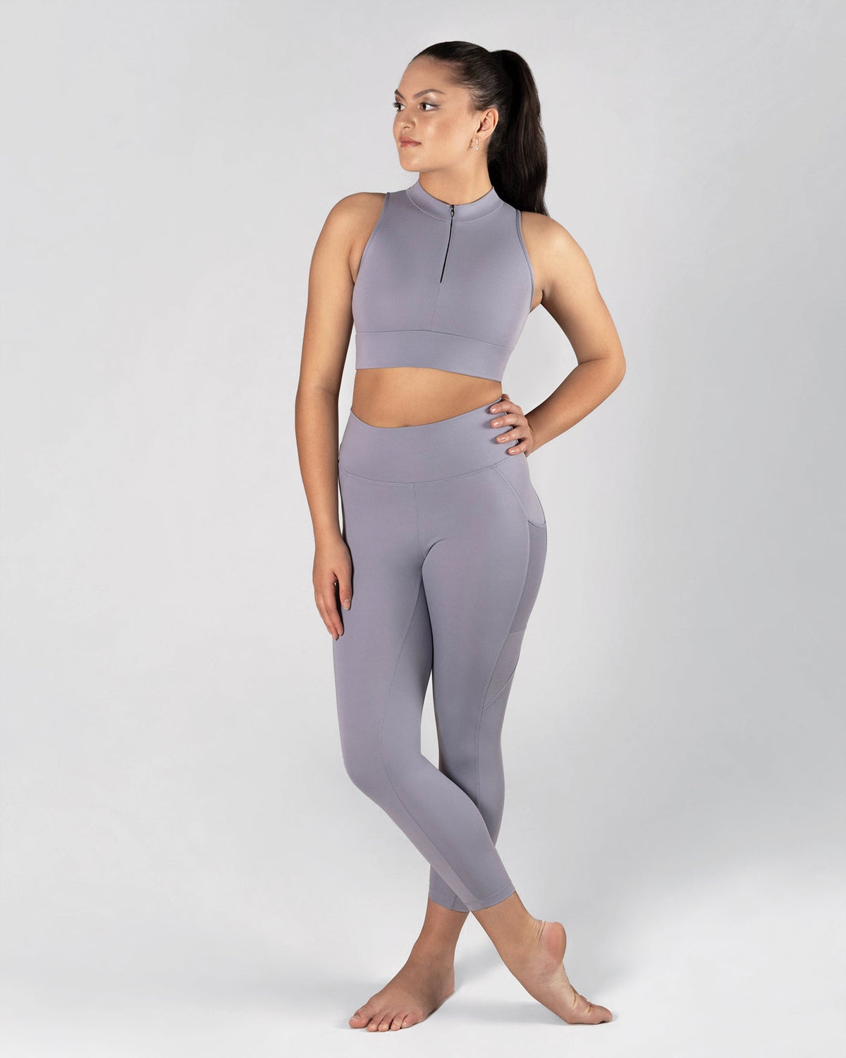 Kity Zip Crop Top