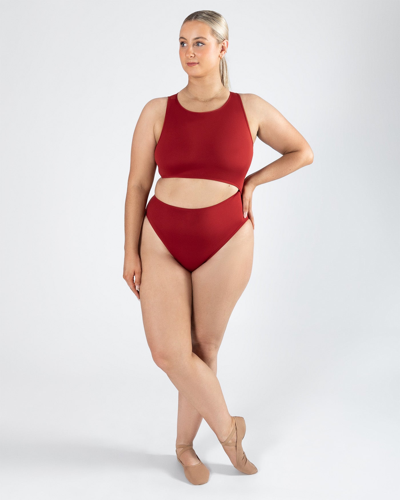 Celeste High Neck Leotard