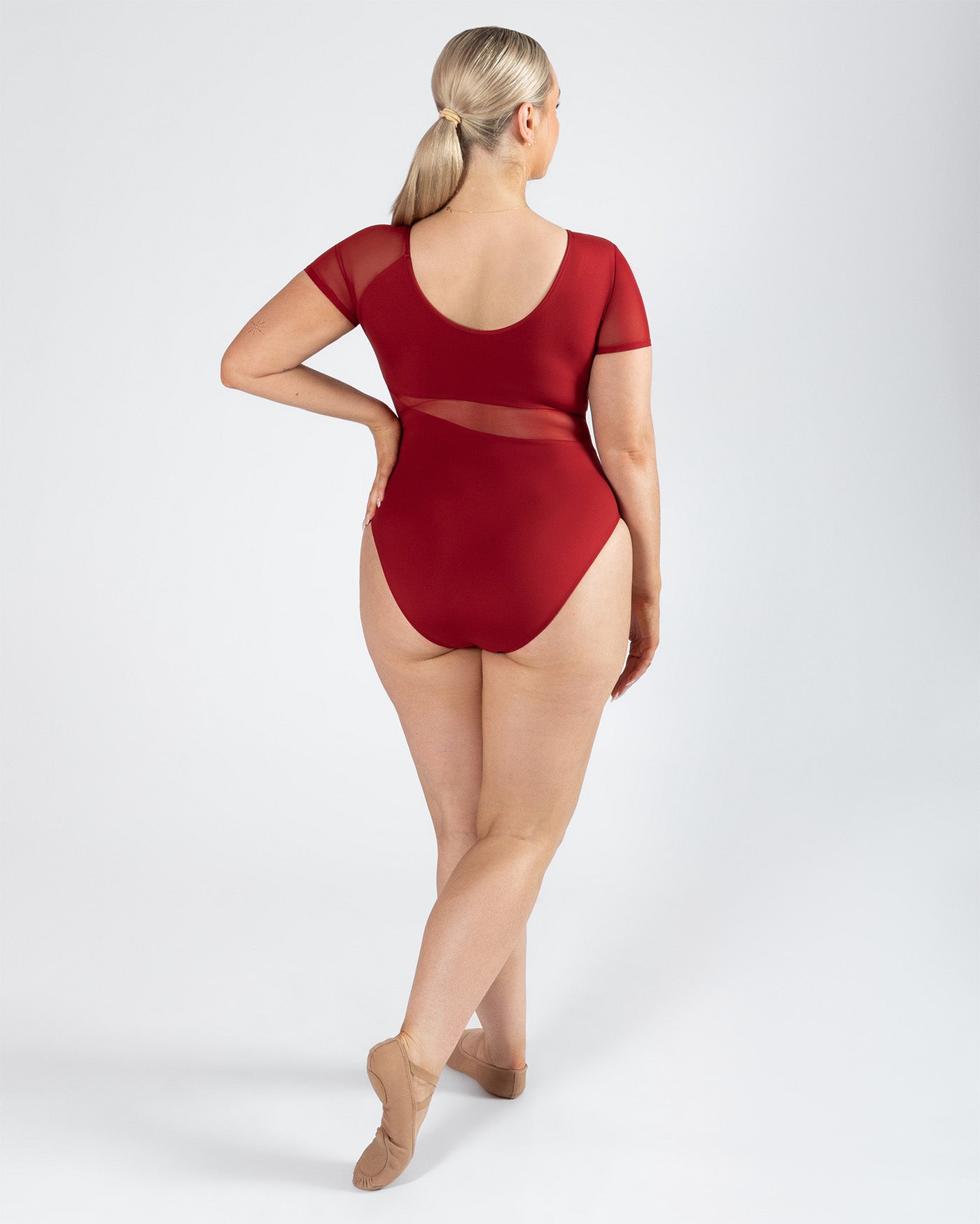Delta Cap Sleeve Leotard