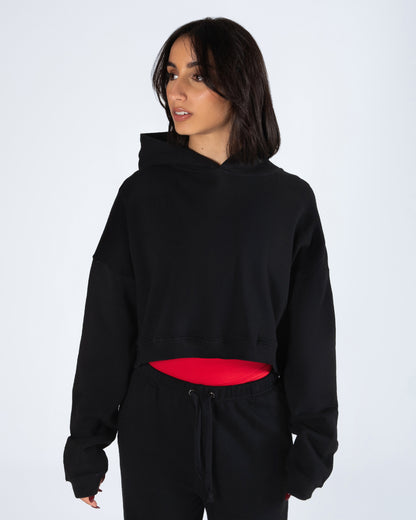 Avery Cropped Hoodie