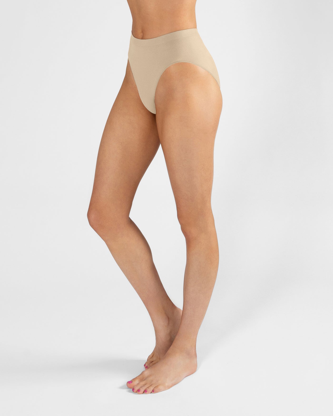 Seamless High Cut Brief