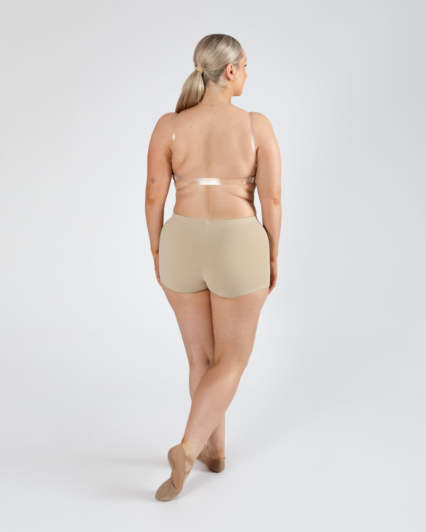 Clear Back Bra with Cups