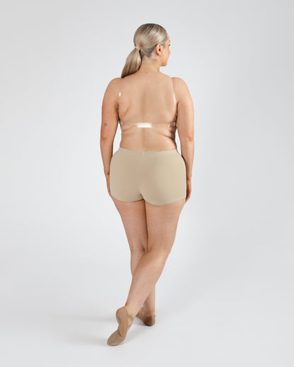 Clear Back Bra with Cups