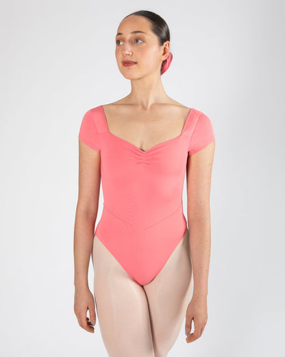 Veronica Pleat Front Leotard