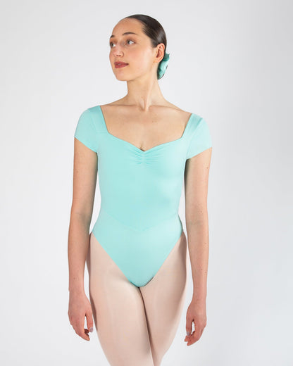 Veronica Pleat Front Leotard