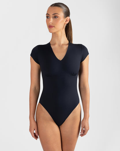 Kelly Cap Sleeve Leotard