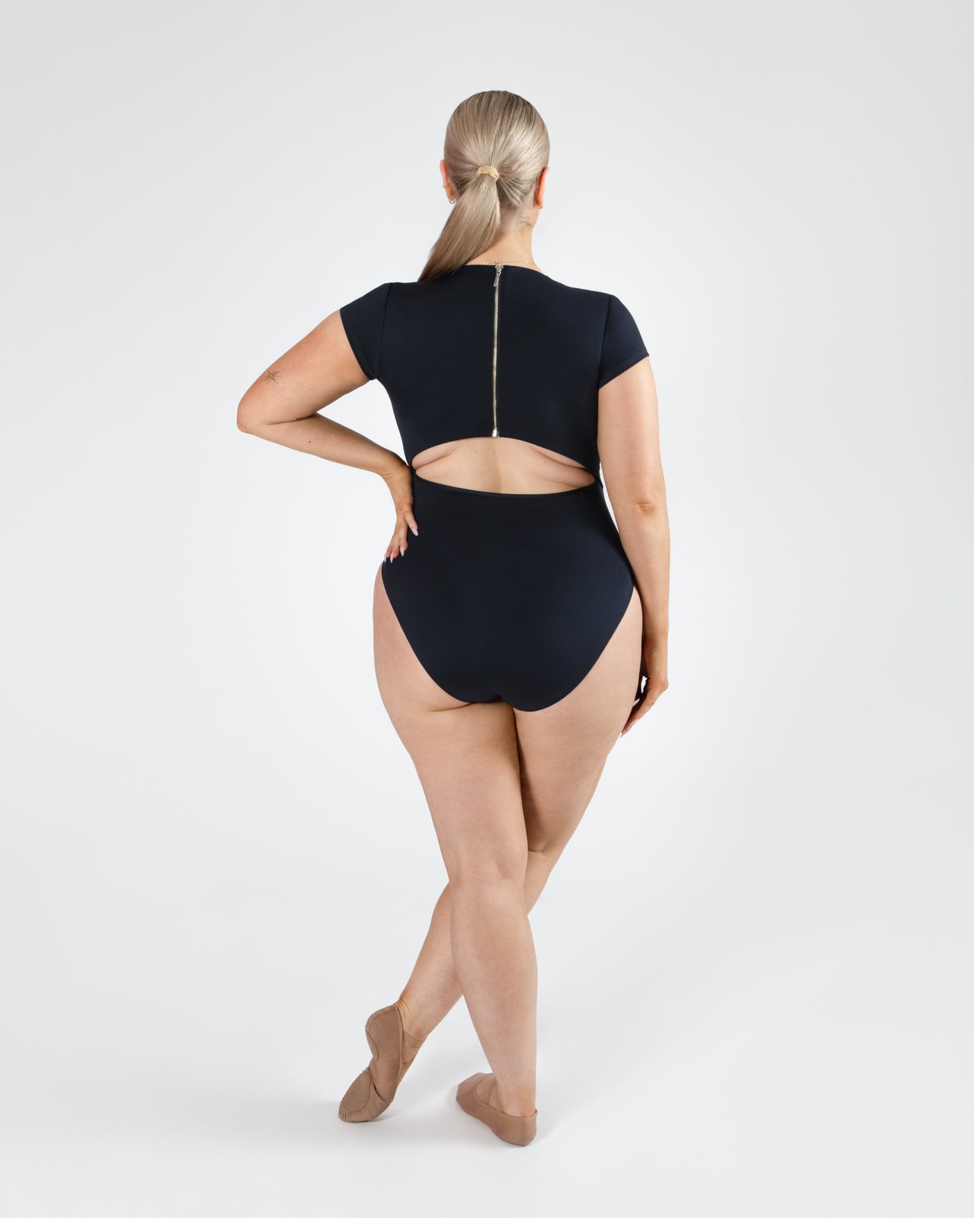 Kelly Cap Sleeve Leotard