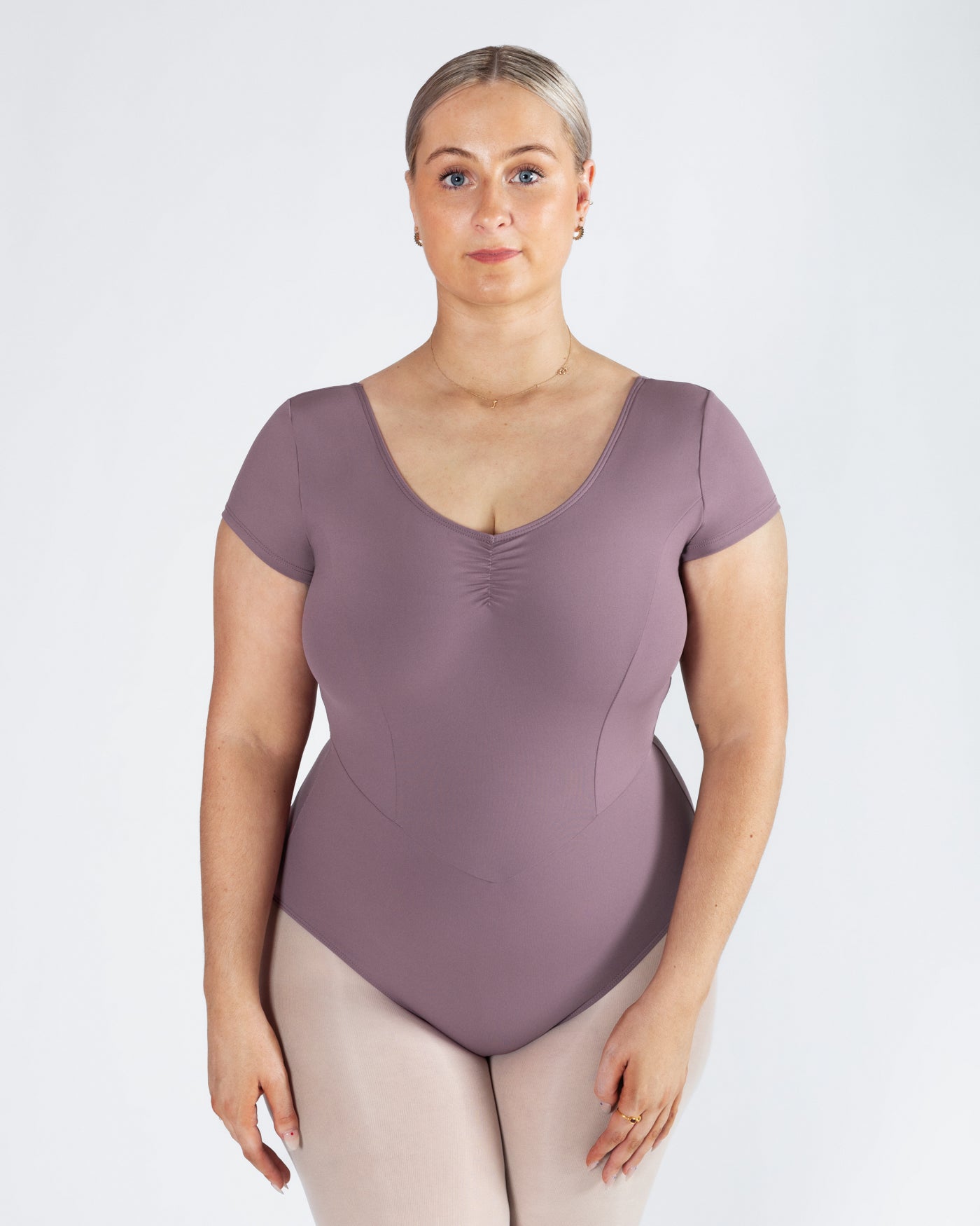 Veronica Cap Sleeve Leotard
