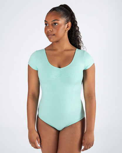 Veronica Cap Sleeve Leotard