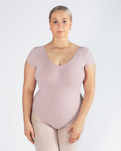 Veronica Cap Sleeve Leotard