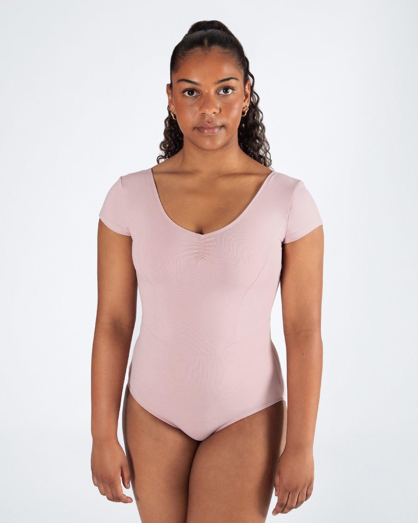 Veronica Cap Sleeve Leotard