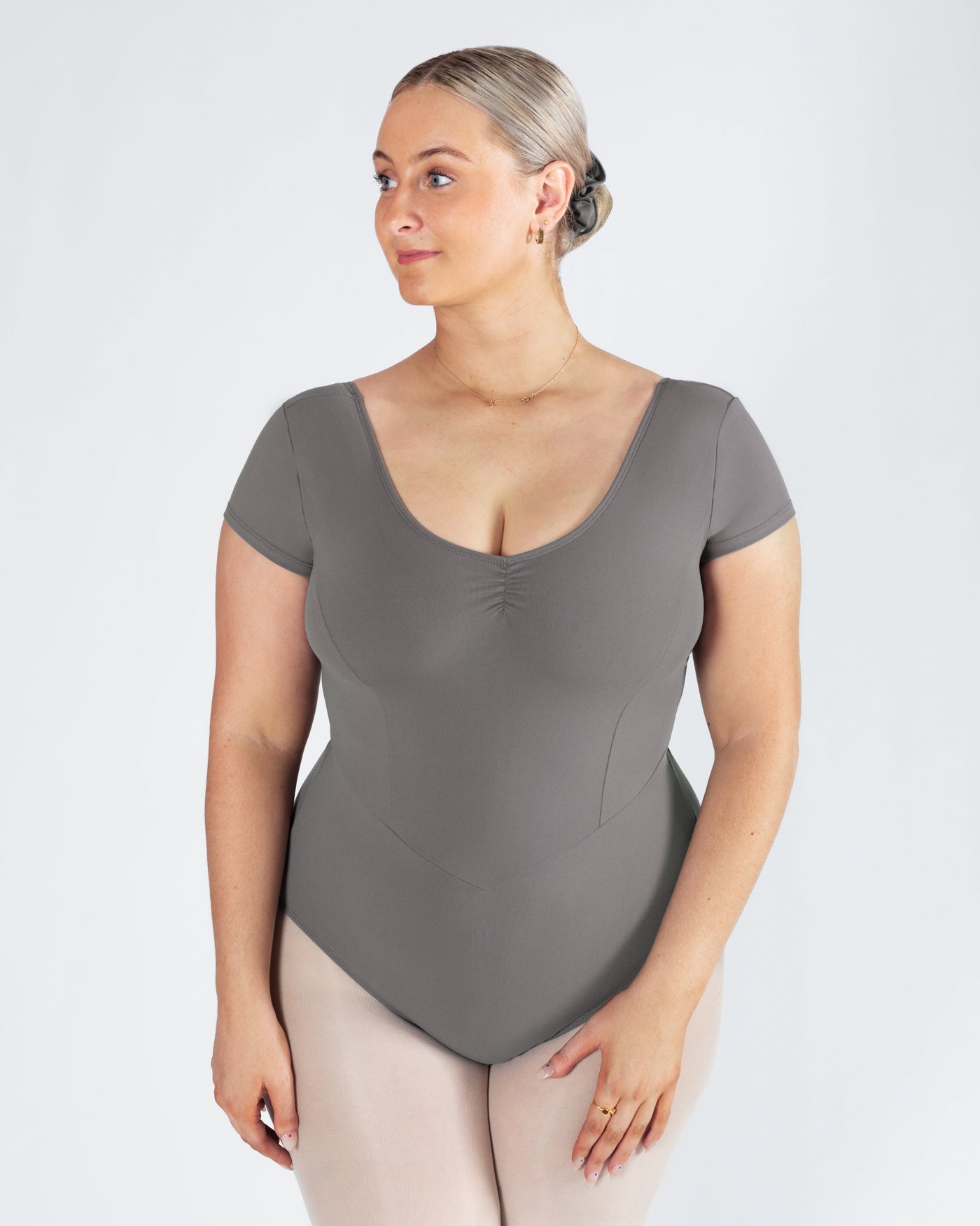 Veronica Cap Sleeve Leotard