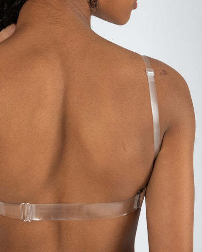 Clear Back Bra