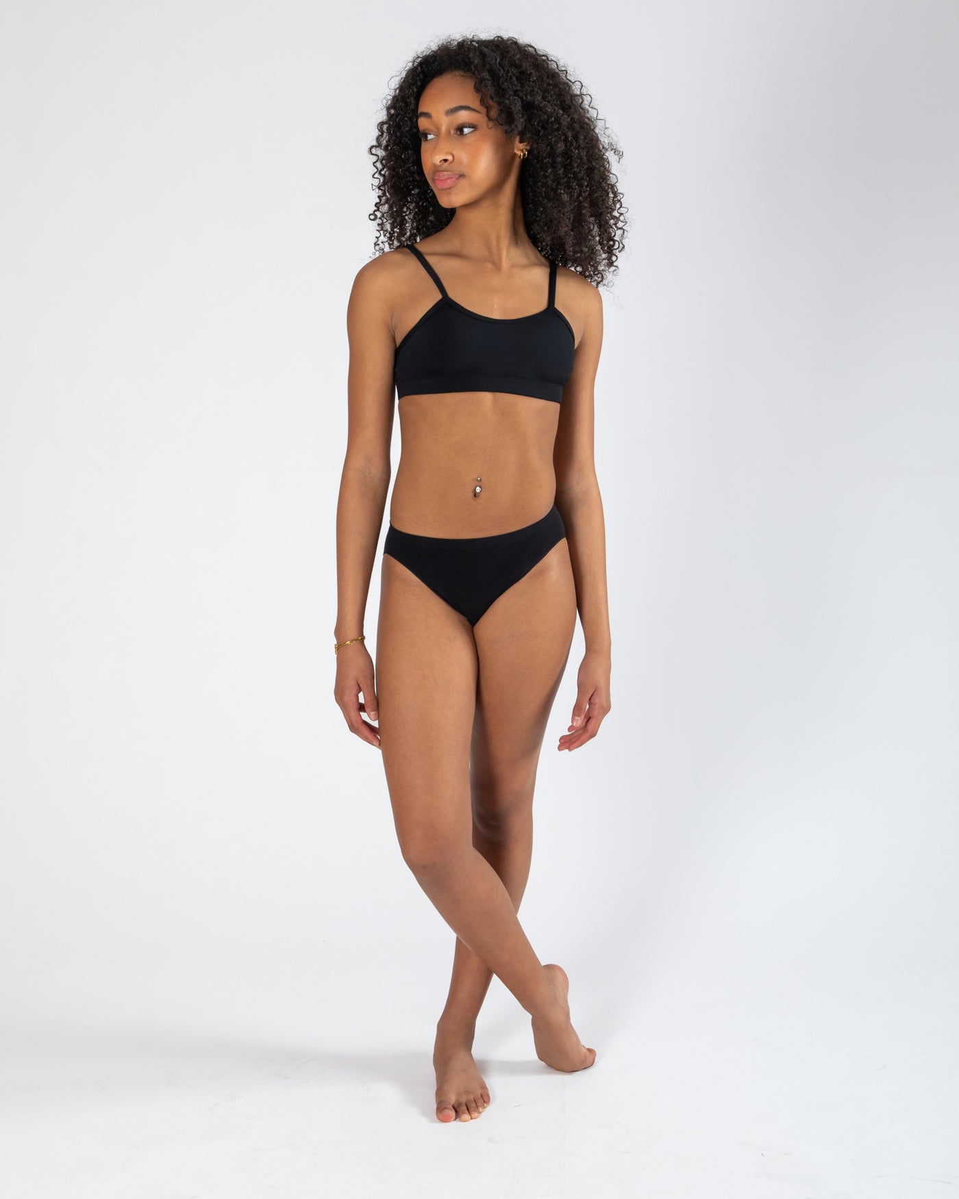Seamless High Cut Brief