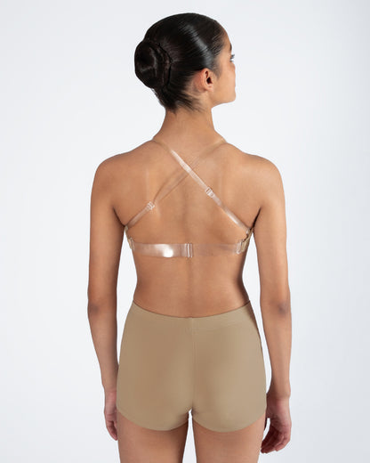 Clear Back Bra with Cups