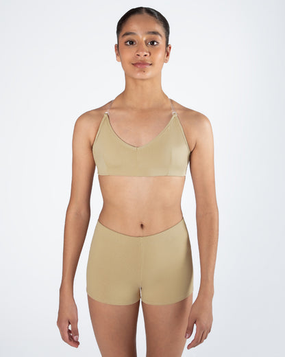 Clear Back Bra with Cups