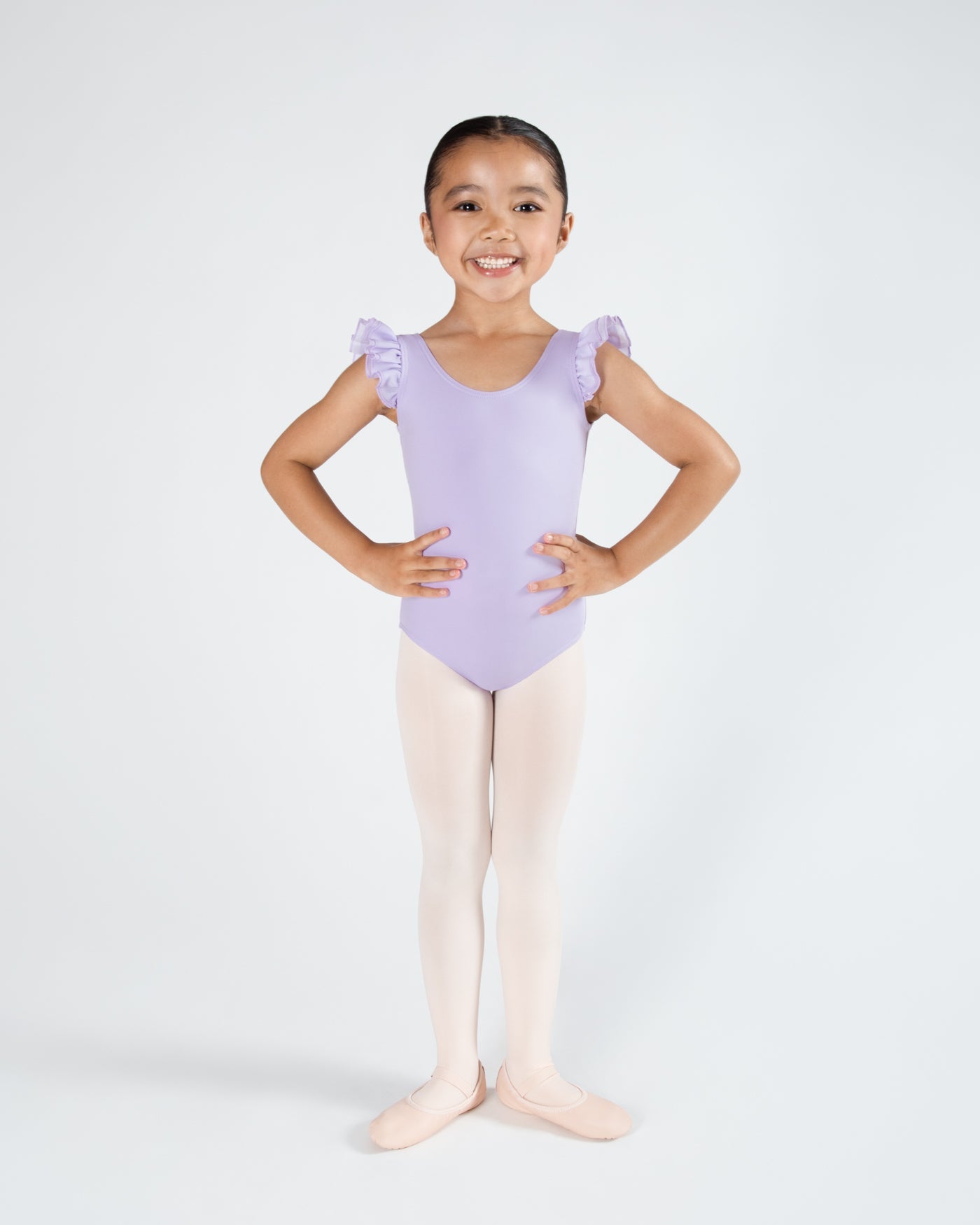 Emery Frill Sleeve Leotard