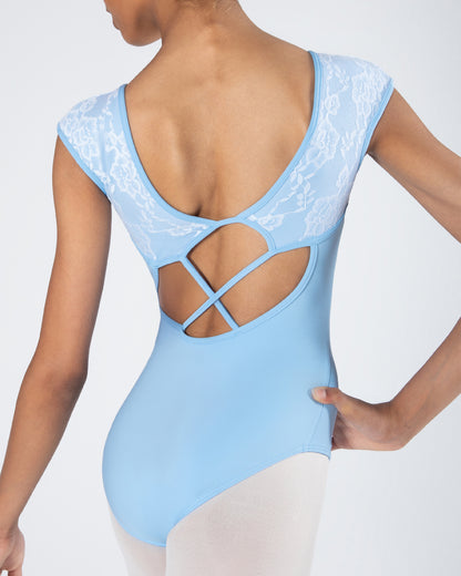 Mila Cross-Back Lace Leotard