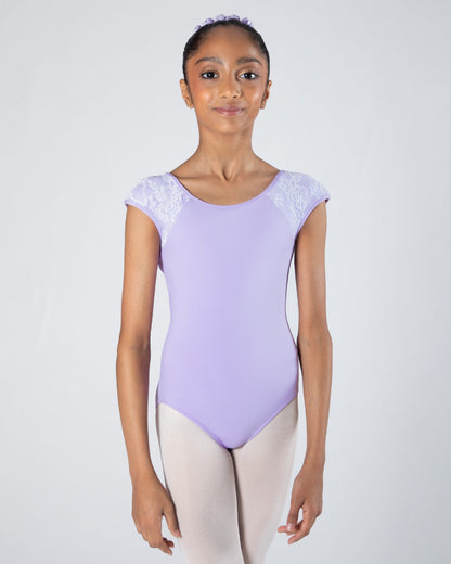 Mila Cross-Back Lace Leotard