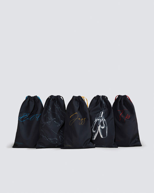Dance Shoe Bag - Black