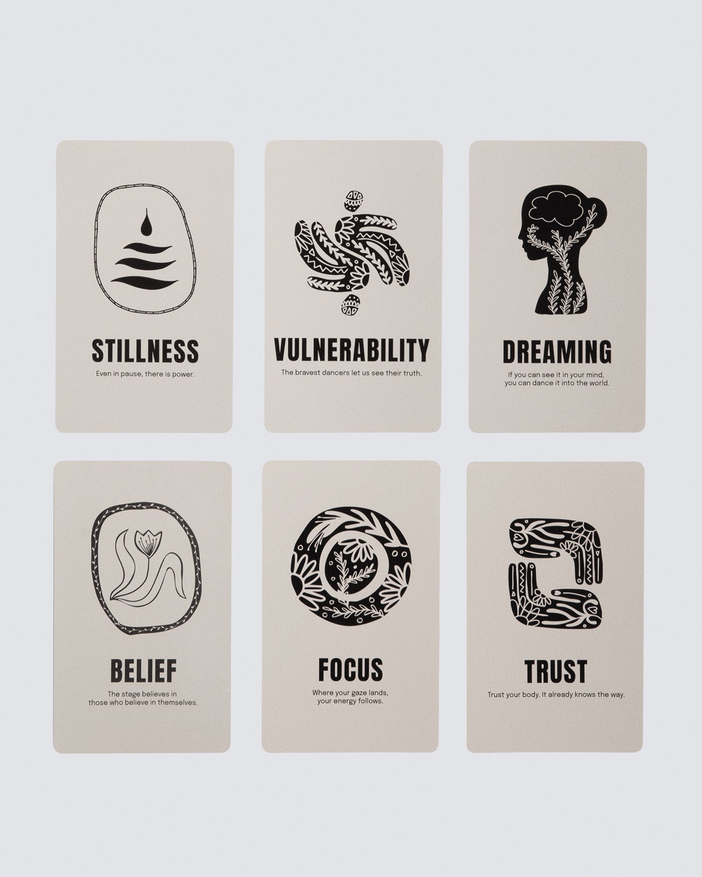 Dancelab Glowgetter Affirmation Cards