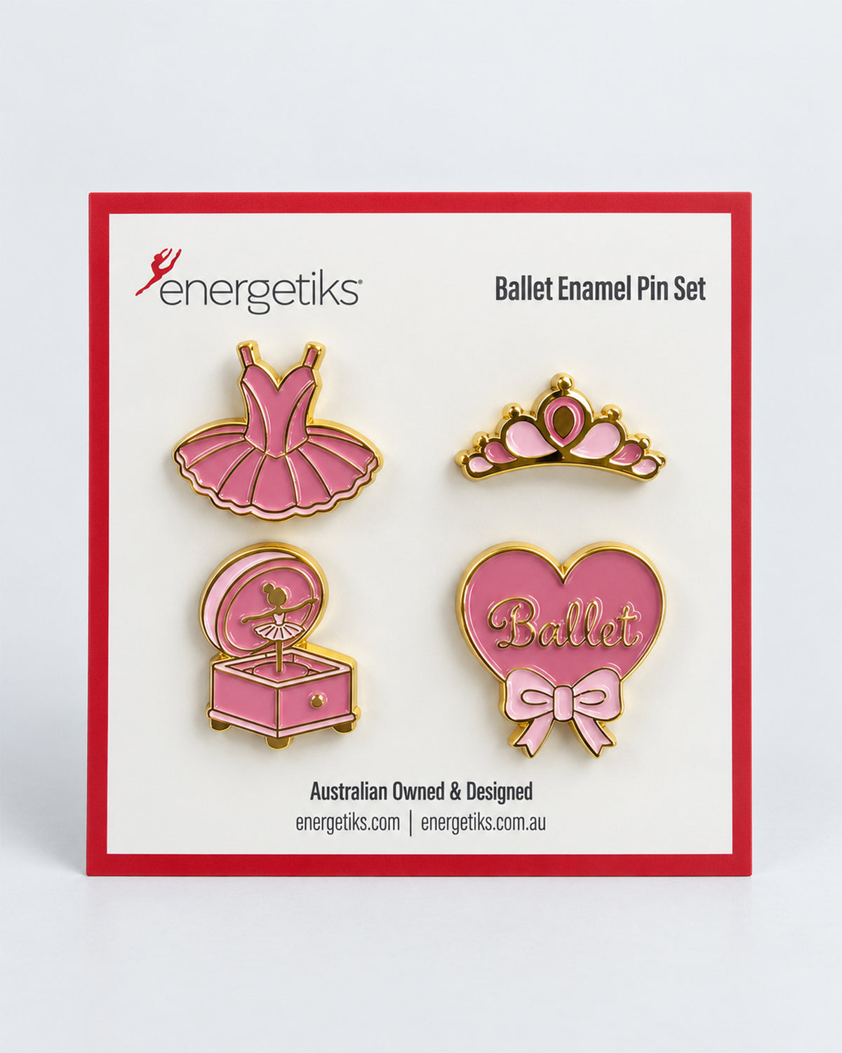 Ballet Enamel Pins - Set of 4