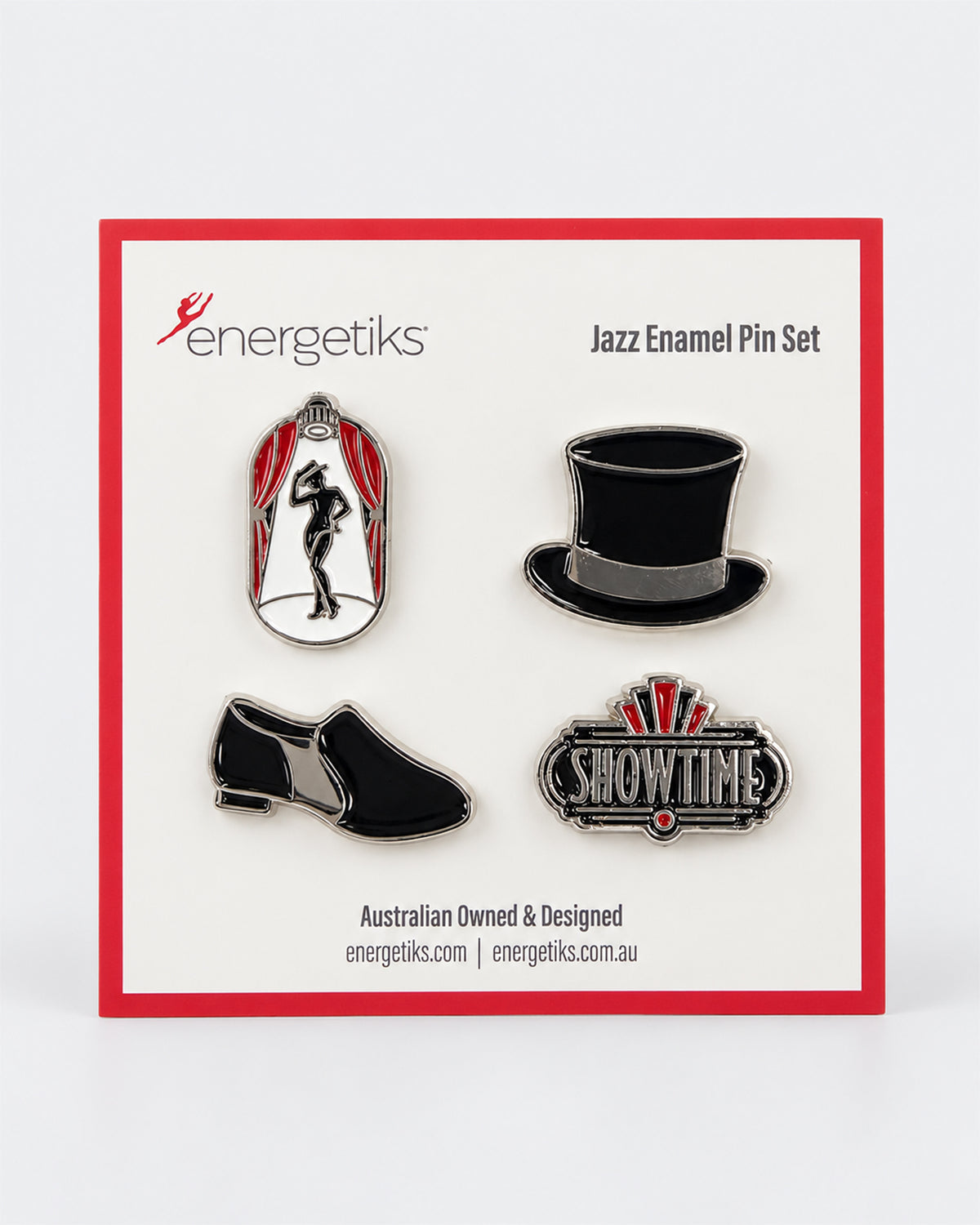 Jazz Enamel Pins - Set of 4