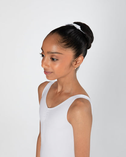 Satin Hair Bow with Tails