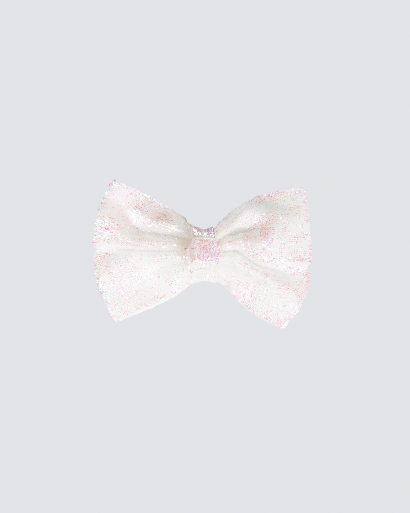 Frosted Glitter Hair Bow