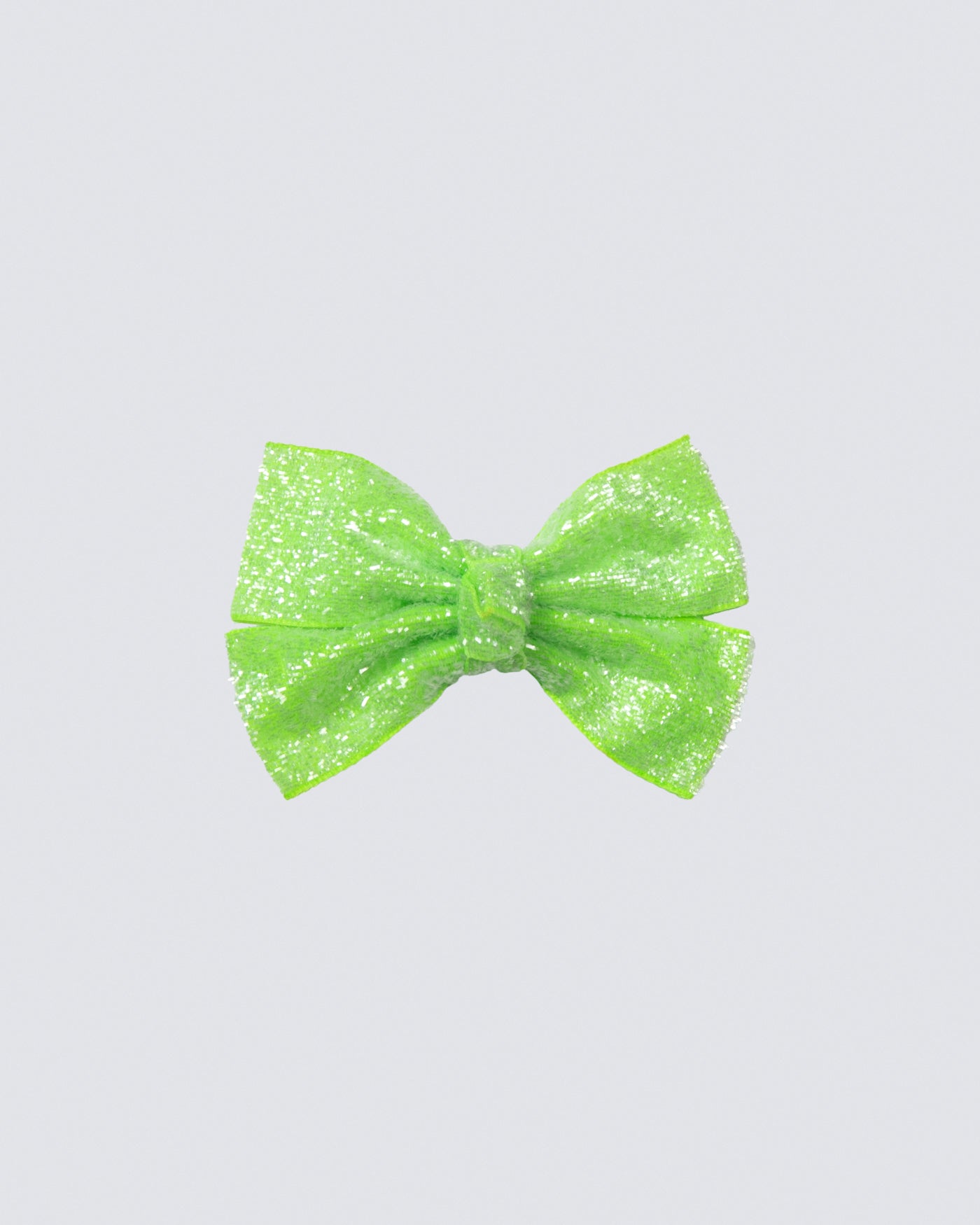 Frosted Glitter Hair Bow