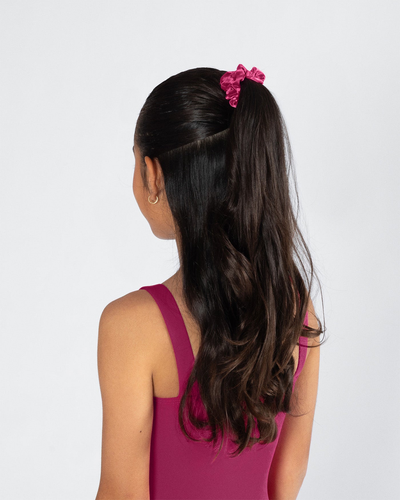 Satin Silk Scrunchie - Twin Pack