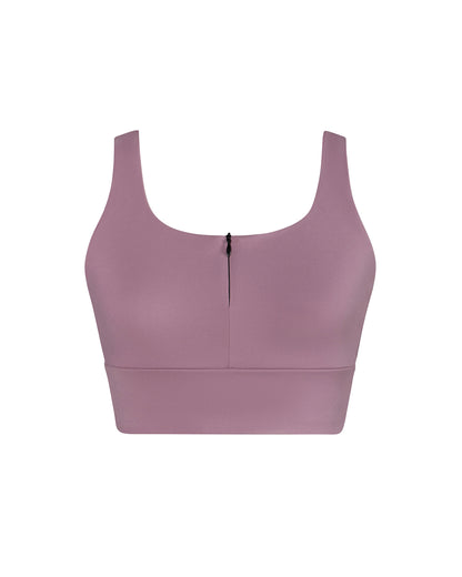 Elysia Zip Crop Top