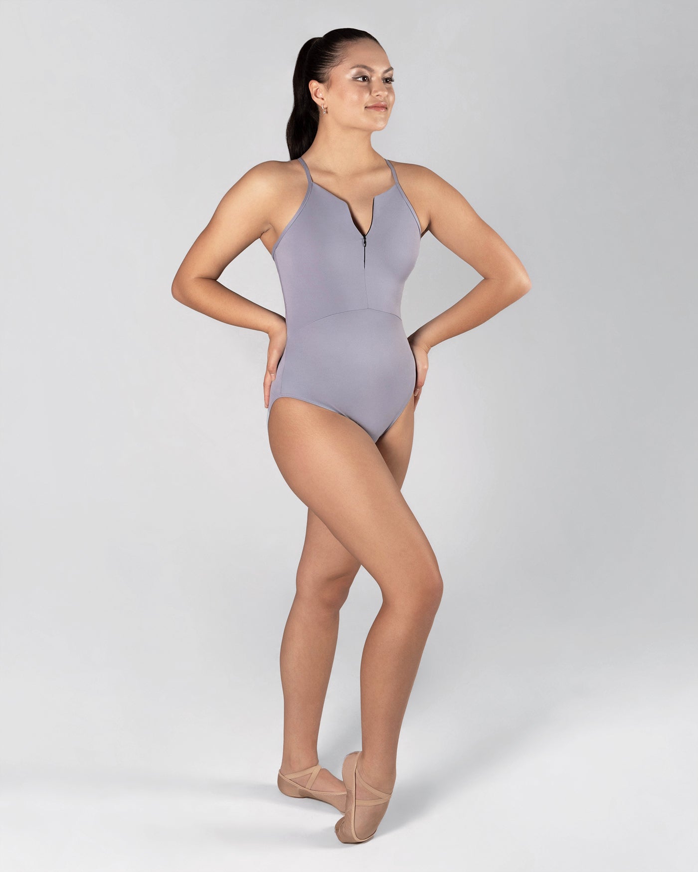 Isabelle Zip Leotard