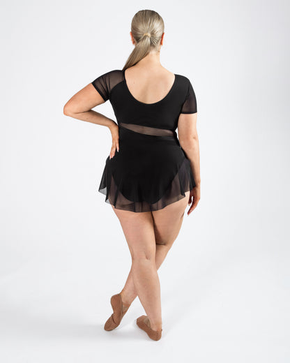 Natalia Mesh Split Skirt